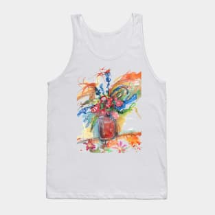 Floral Bouquet Tank Top